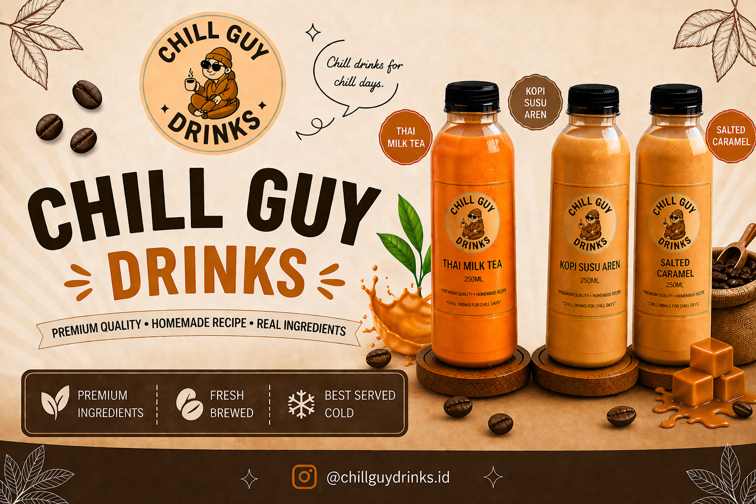The Chill Guy Drinks